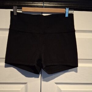 Chic High Waist Black Women's Shorts